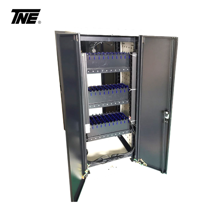 TNE latest ipad storage charging cabinet for business lap cart-1