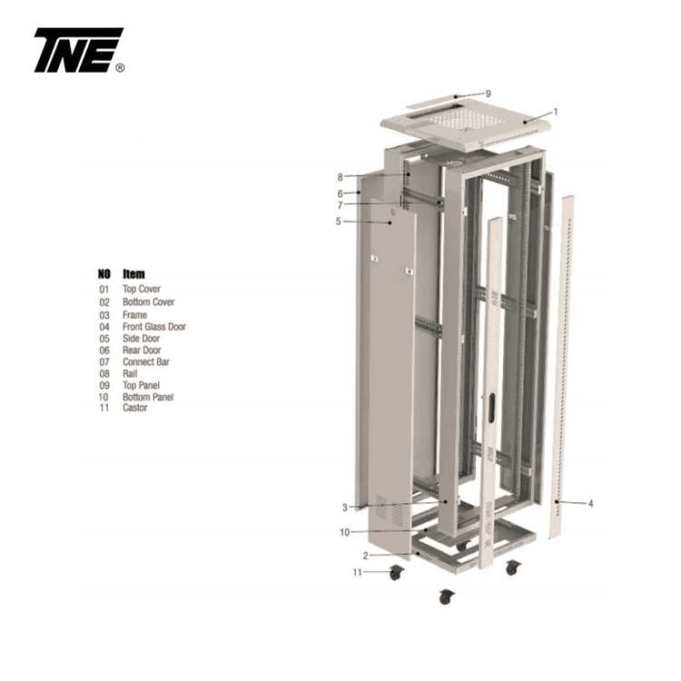 TNE floor home network rack cabinet suppliers for airport-2