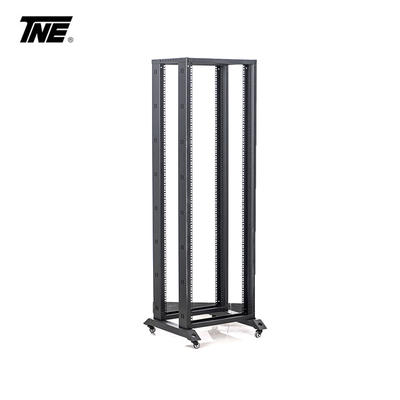 Four Poles Open Frame Server Rack With Wheels