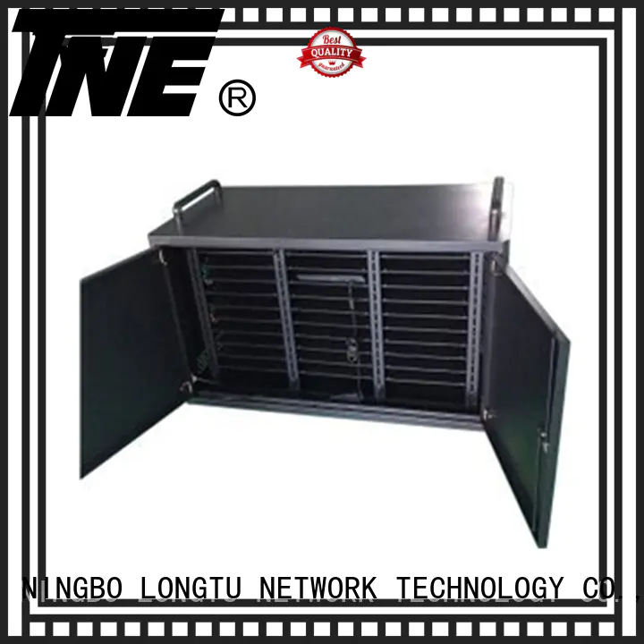 TNE latest movable computer stand factory locking laptop storage