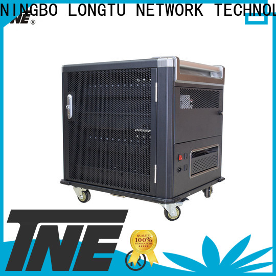 TNE latest locking laptop cart company charging station organiser