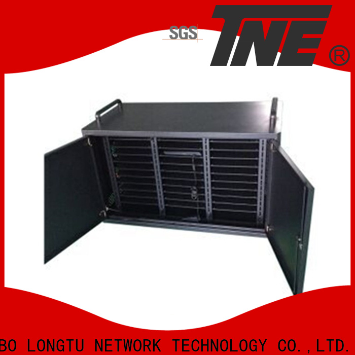 TNE cabinet laptop cart with storage for business computer carts for schools