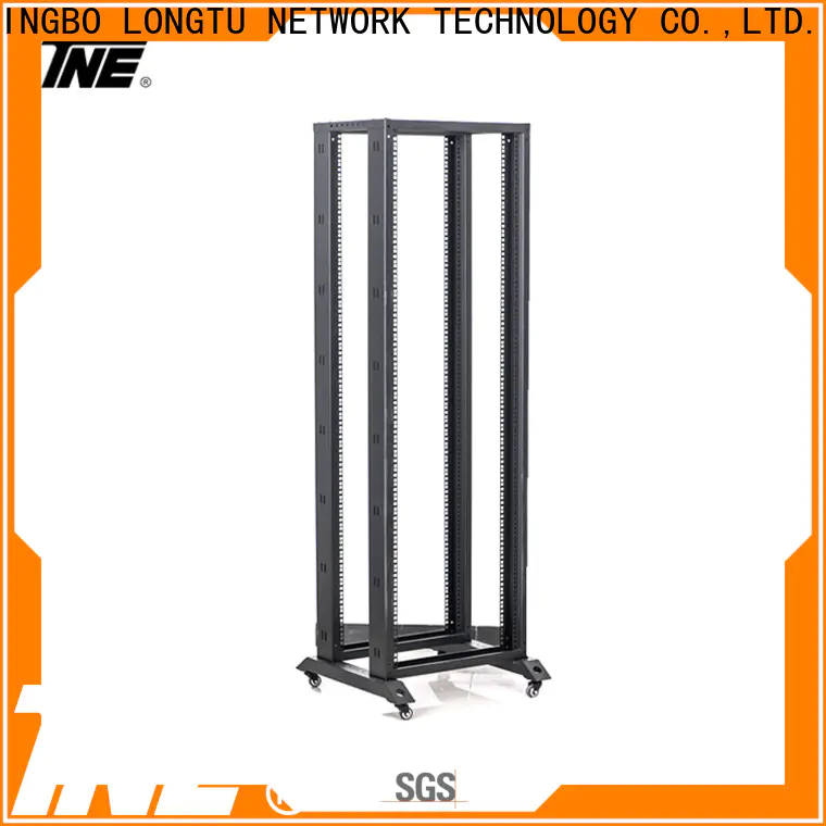 wholesale 2 post equipment rack open company for hotel