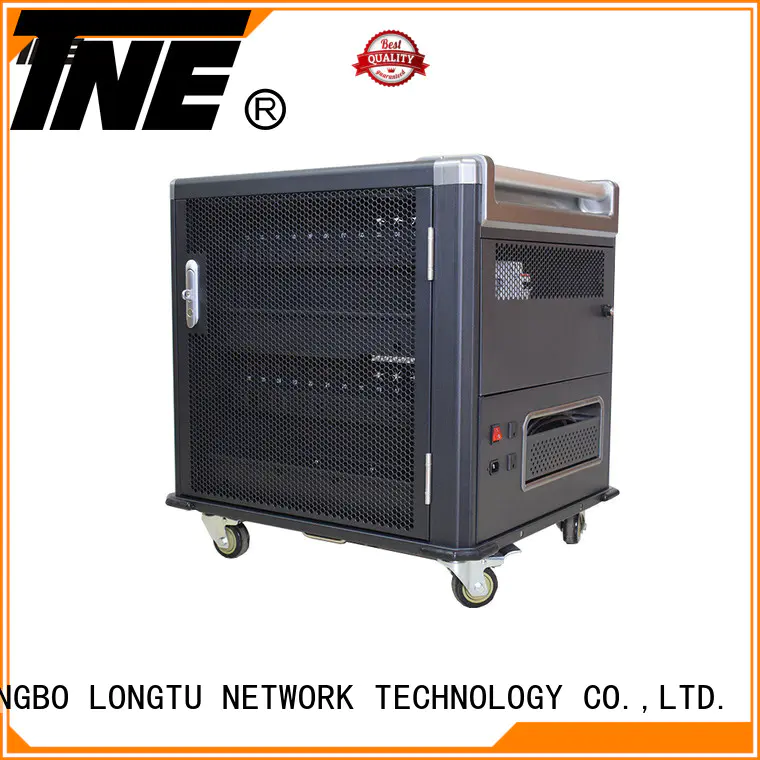 TNE latest tablet storage cart for business portable laptop charging station