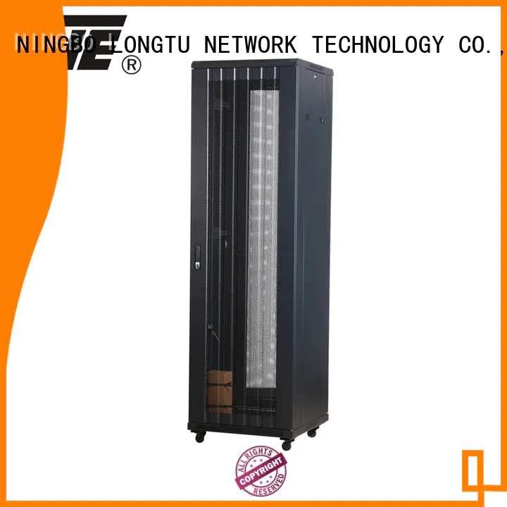floor standing network cabinet 36devices supply for library
